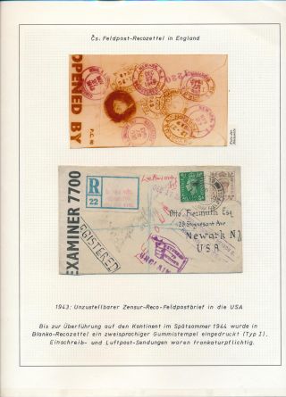 ČESKOSLOVENSKÉ VOJENSKÉ POŠTY 1936-1945 – list 302