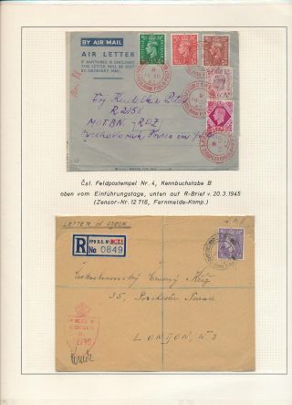 ČESKOSLOVENSKÉ VOJENSKÉ POŠTY 1936-1945 – list 303