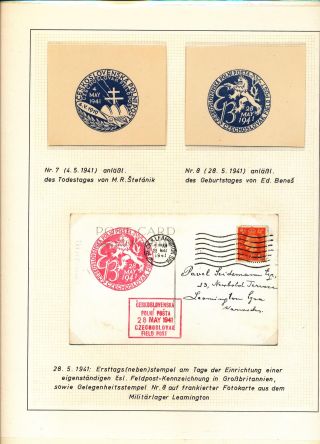 ČESKOSLOVENSKÉ VOJENSKÉ POŠTY 1936-1945 – list 312