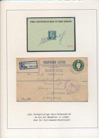 ČESKOSLOVENSKÉ VOJENSKÉ POŠTY 1936-1945 – list 378