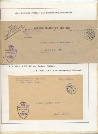 ČESKOSLOVENSKÉ VOJENSKÉ POŠTY 1936-1945 – list 387