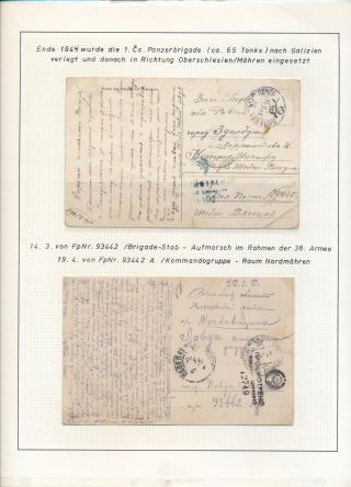 ČESKOSLOVENSKÉ VOJENSKÉ POŠTY 1936-1945 – list 440