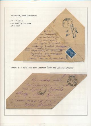 ČESKOSLOVENSKÉ VOJENSKÉ POŠTY 1936-1945 – list 453