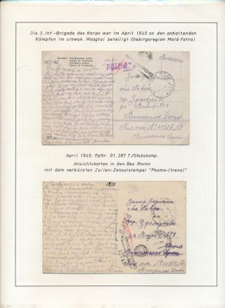 ČESKOSLOVENSKÉ VOJENSKÉ POŠTY 1936-1945 – list 495