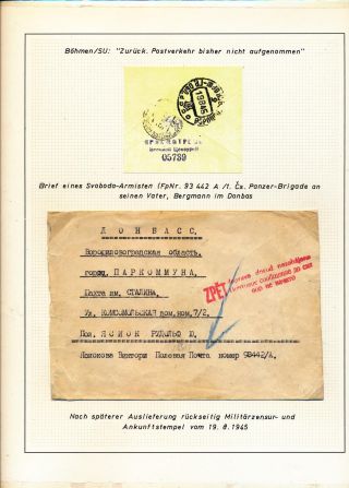 ČESKOSLOVENSKÉ VOJENSKÉ POŠTY 1936-1945 – list 502