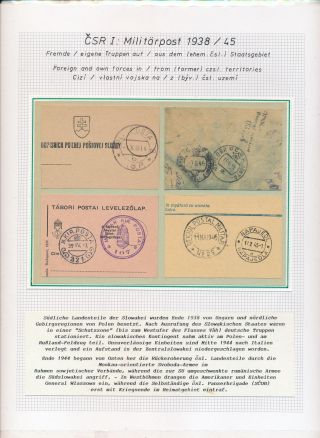 CZECHOSLOVAK MILITARY POST 1936-1945 – sheet 514