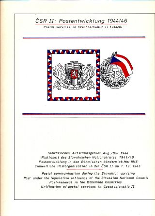 ČESKOSLOVENSKÉ VOJENSKÉ POŠTY 1936-1945 – list 529