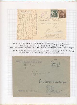 ČESKOSLOVENSKÉ VOJENSKÉ POŠTY 1936-1945 – list 536