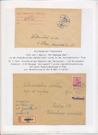 ČESKOSLOVENSKÉ VOJENSKÉ POŠTY 1936-1945 – list 537