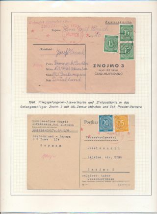 ČESKOSLOVENSKÉ VOJENSKÉ POŠTY 1936-1945 – list 594