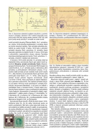 SOLDATEN AUS DEM TSCHECHOSLOWAKISCHEN GEBIET IN DER ÖSTERREICH-UNGARISCHEN ARMEE 1914-1918 – Blatt 3