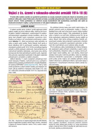 VOJÁCI Z ČS. ÚZEMÍ V RAKOUSKO-UHERSKÉ ARMÁDĚ 1914-1918 – list 21