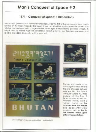 DIE GESCHICHTE DER BHUTAN BRIEFMARKEN – Blatt 24
