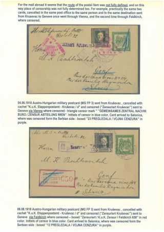 SERBIEN IM KRIEG - ÖSTERREICHISCH-UNGARISCHE BESETZUNG 1915-1918 – Blatt 5