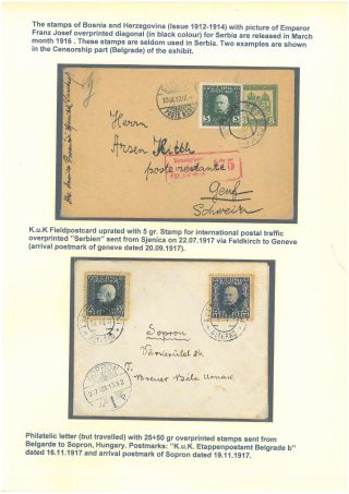 SERBIEN IM KRIEG - ÖSTERREICHISCH-UNGARISCHE BESETZUNG 1915-1918 – Blatt 6