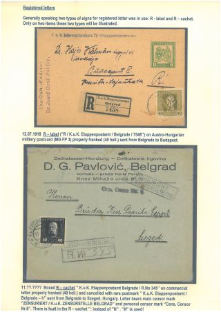 SERBIEN IM KRIEG - ÖSTERREICHISCH-UNGARISCHE BESETZUNG 1915-1918 – Blatt 7