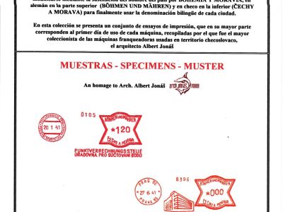 PROTEKTORAT BÖHMEN UND MÄHREN - FREISTEMPEL - MUSTER