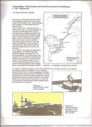 SCHLEUDERFLÜGE UND ZEPPELINPOST DER TSCHECHOSLOWAKEI 1929-1939 – Blatt 13