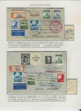 KATAPULTOVÁ A ZEPPELINOVÁ POŠTA ČESKOSLOVENSKA 1929-1939 – list 26