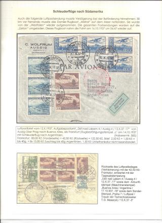 KATAPULTOVÁ A ZEPPELINOVÁ POŠTA ČESKOSLOVENSKA 1929-1939 – list 27