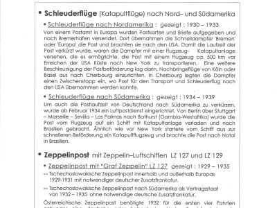 CATAPULT AND ZEPPELIN MAIL OF CZECHOSLOVAKIA 1929-1939