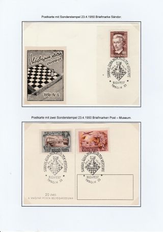 KANDIDATEN - SCHACHTURNIER BUDAPEST 1950 – Blatt 39