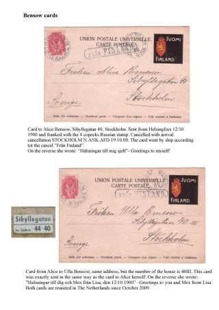 FINSKÁ SMUTEČNÍ ZNÁMKA – list 22