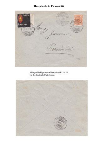 FINSKÁ SMUTEČNÍ ZNÁMKA – list 41