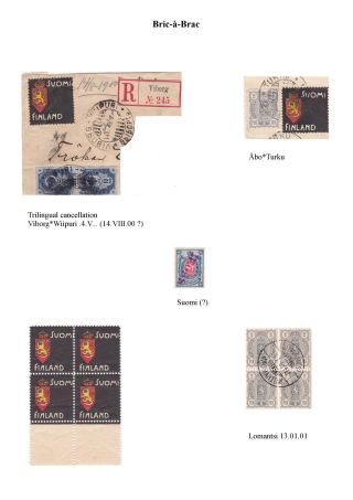 FINSKÁ SMUTEČNÍ ZNÁMKA – list 45