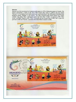 COMMONWEALTH GAMES - DELHI 2010 – sheet 3
