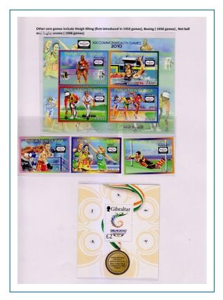 COMMONWEALTH GAMES - DELHI 2010 – sheet 20