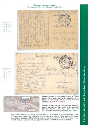 FELDPOSTSYSTEME  AUF TSCHECHOSLOWAKISCHEN GEBIET AB OKTOBER 1918 BIS FEBRUAR 1919 – Blatt 15