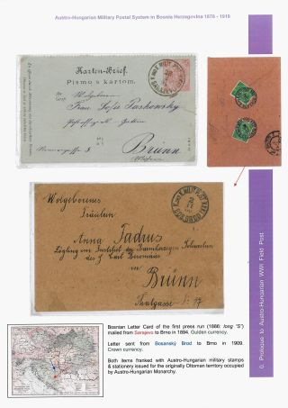 AUSTRO-HUNGARIAN FIELD POST 1914-1918 – sheet 2