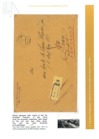 RAKOUSKO-UHERSKÁ POLNÍ POŠTA 1914-1918 – list 64