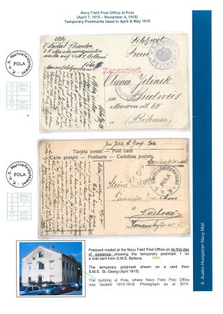 RAKOUSKO-UHERSKÁ POLNÍ POŠTA 1914-1918 – list 67