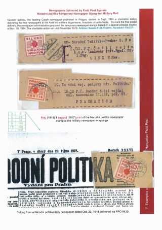 RAKOUSKO-UHERSKÁ POLNÍ POŠTA 1914-1918 – list 88