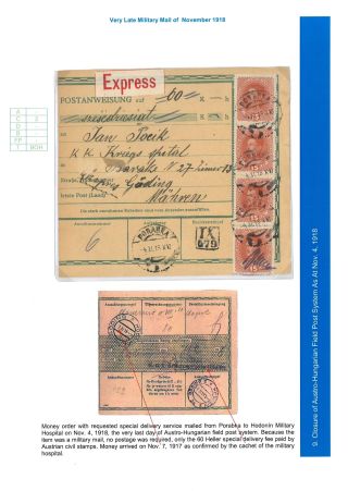 RAKOUSKO-UHERSKÁ POLNÍ POŠTA 1914-1918 – list 123