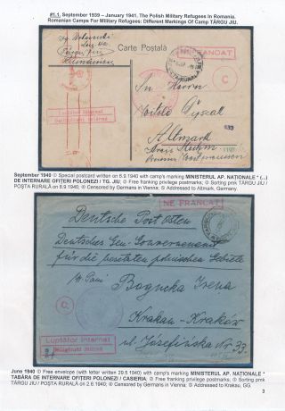 POŠTOVNÍ HISTORIE RUMUNSKA BĚHEM 2. SVĚTOVÉ VÁLKY - MEZINÁRODNÍ SOUVISLOSTI – list 3