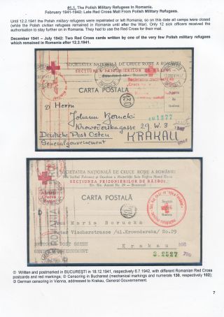POŠTOVNÍ HISTORIE RUMUNSKA BĚHEM 2. SVĚTOVÉ VÁLKY - MEZINÁRODNÍ SOUVISLOSTI – list 7