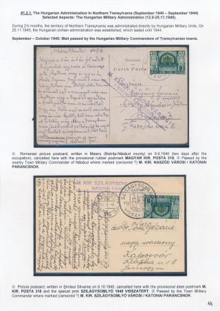 POŠTOVNÍ HISTORIE RUMUNSKA BĚHEM 2. SVĚTOVÉ VÁLKY - MEZINÁRODNÍ SOUVISLOSTI – list 14