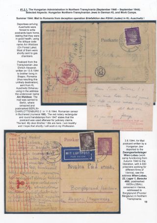 POSTGESCHICHTE VON RUMÄNIEN WÄHREND 2. WELTKRIEG - INTERNATIONALE VERBINDUNGEN – Blatt 18