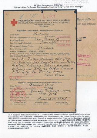 POSTAL HISTORY OF ROMANIA DURING WORLD WAR II - INTERNATIONAL CONNECTIONS – sheet 128