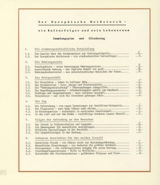 DER EUROPÄISCHE WEIßSTORCH UND SEIN LEBENSRAUM – Blatt 2