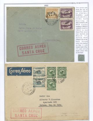 BOLIVIA - AIR MAIL – sheet 5