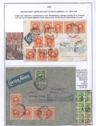 BOLIVIA - AIR MAIL – sheet 7