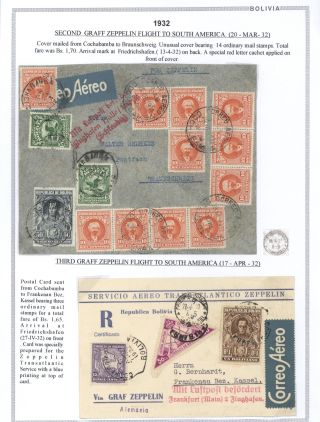BOLIVIA - AIR MAIL – sheet 9