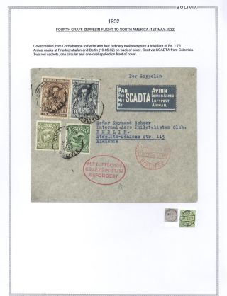 BOLIVIA - AIR MAIL – sheet 11