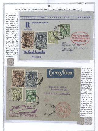 BOLIVIA - AIR MAIL – sheet 13