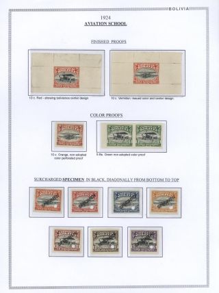 BOLIVIA - AIR MAIL – sheet 33