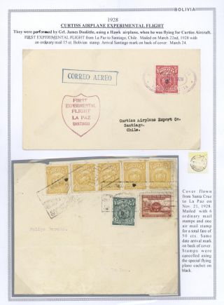BOLIVIA - AIR MAIL – sheet 46